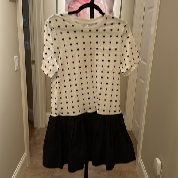 Tanya Taylor - Katlyn Dress - Mid-weight jersey Polka-dot print - Picture 7 of 12